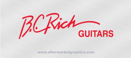 BC Rich Guitars Decals